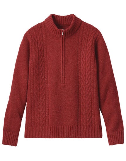 ジップアップセーター, , main
