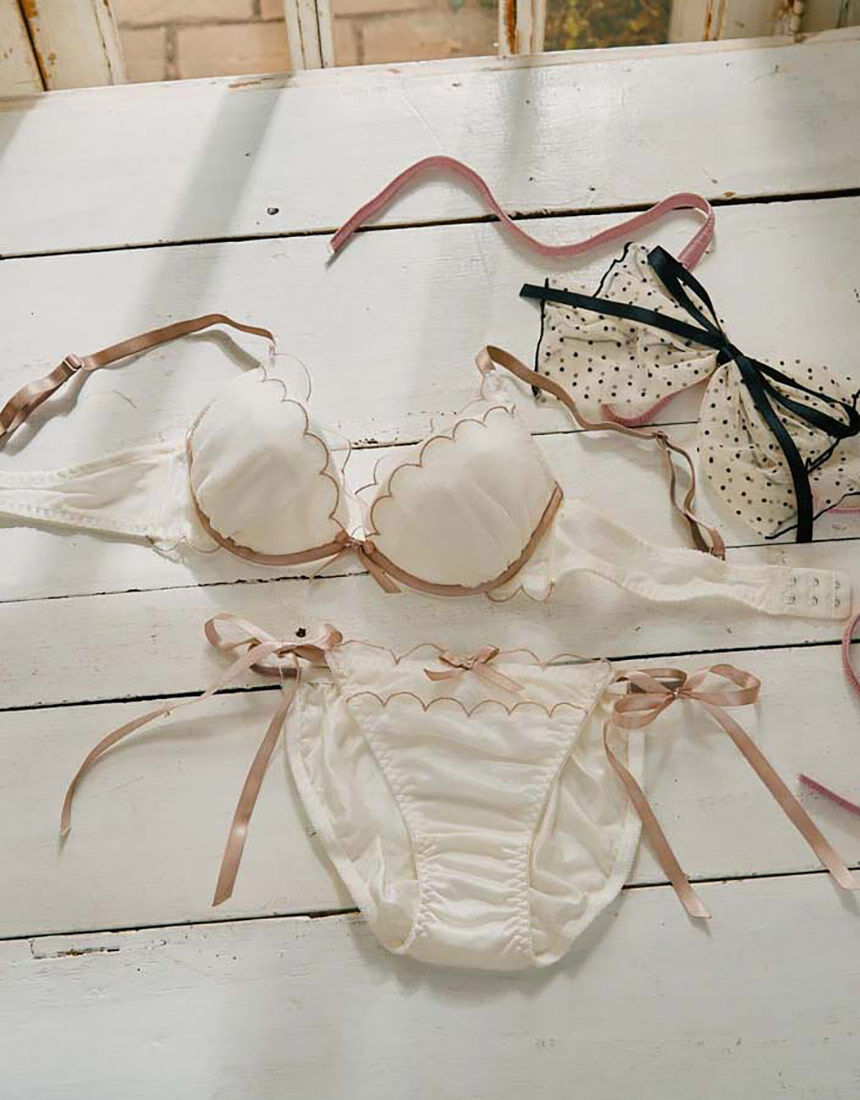 お値下げ！人気のナプラ N .3点SET!❤️ northerly (ノーザリー) シアードットチュール ブラ＆ショーツセット