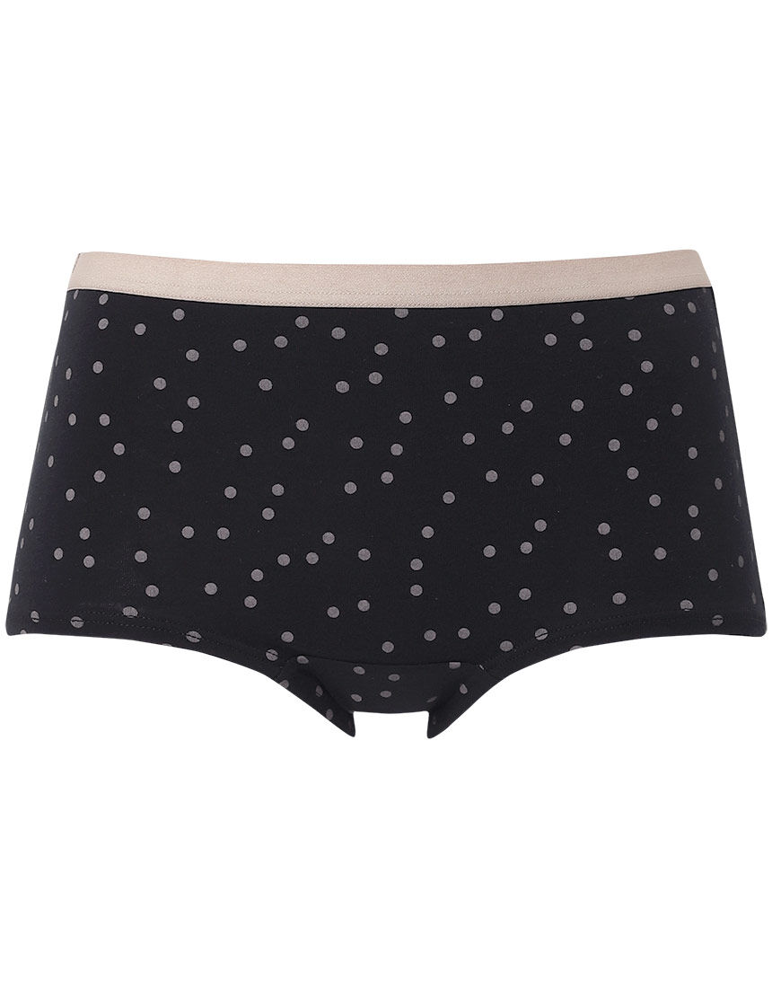 【Ｓ〜３Ｌサイズ】無地＆プリント 綿混 ボーイレングスショーツ