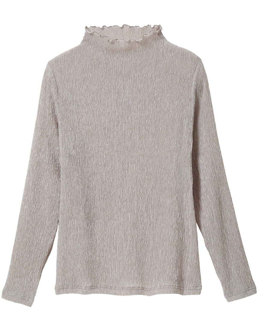 楊柳調長袖トップス, , hi-res