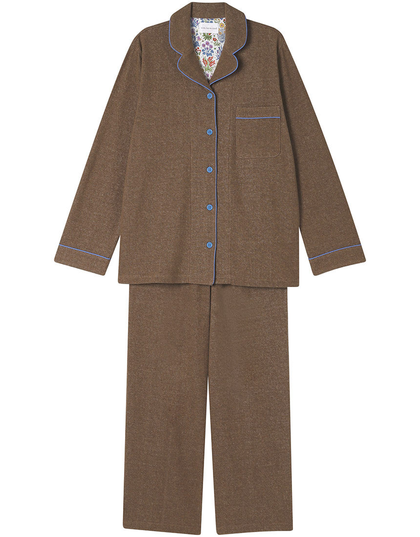 ウンナナクール 【綿混】コットンパイルパジャマ MADE WITH