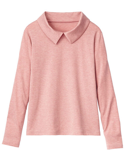 デザイン襟付トップス, , main