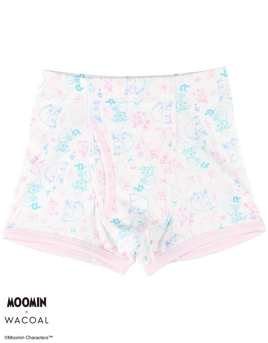 ワコール_キッズ MOOMIN×ワコール 男女児兼用ベスト CUR214