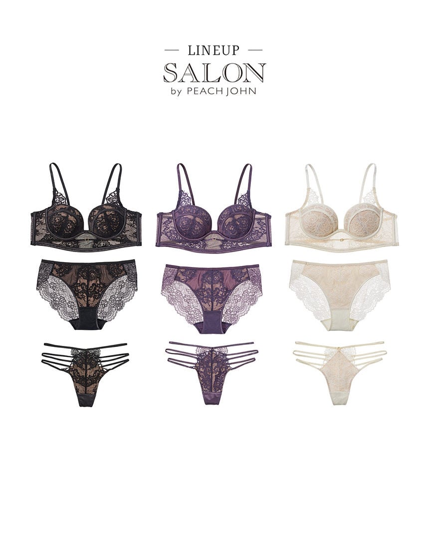 【いちこ】新品ピーチジョンSALON　ローブドゥマリエ　ブラレットショーツ いちこ】新品ピーチジョンSALON ローブドゥマリエ ブラレット