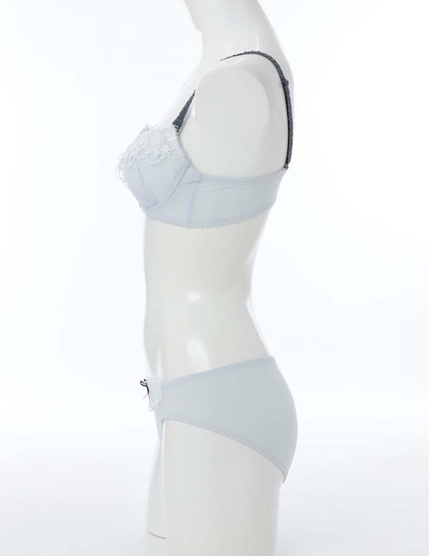 Lingè Noël ランジェノエル フルーロンレース ブラ＆ショーツセット