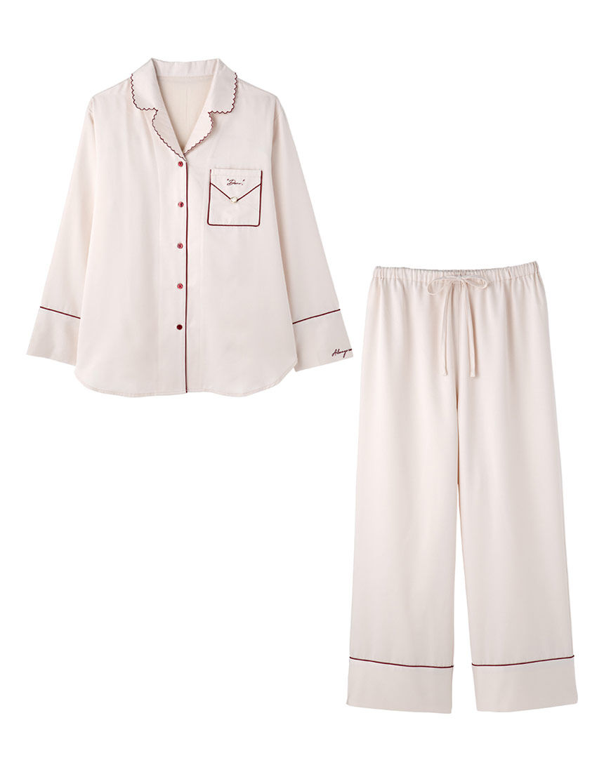 SALON by PEACH JOHN 【ルームウェア】肌側が起毛したサテン素材。肌側