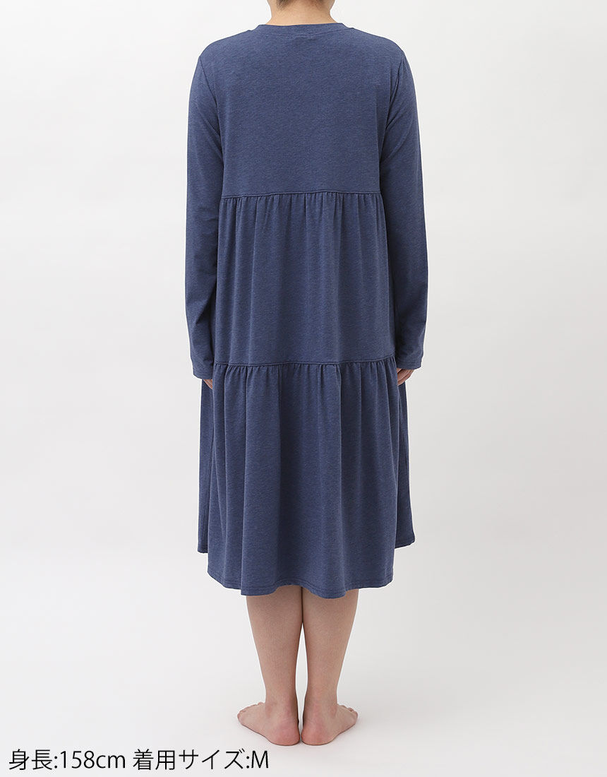 ツモリチサトスリープ 【綿混】ロングカ−ディガンとしても着まわし