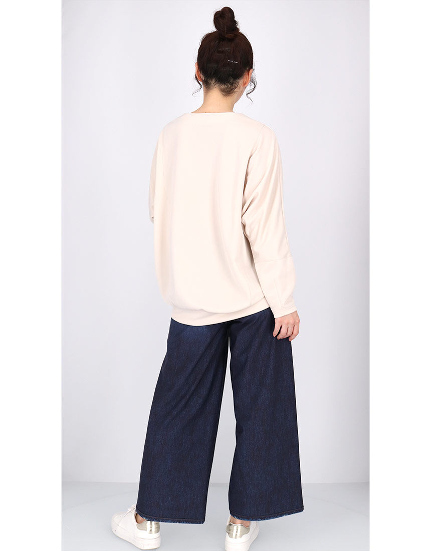 新品　ワコール　カルソン　ワイドクロップトパンツ「Mサイズ」 新品 ワコール カルソン ワイドクロップトパンツ「Mサイズ