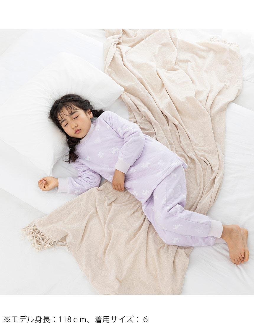 ワコール_キッズ 【しっかりあったかパジャマ】睡眠科学