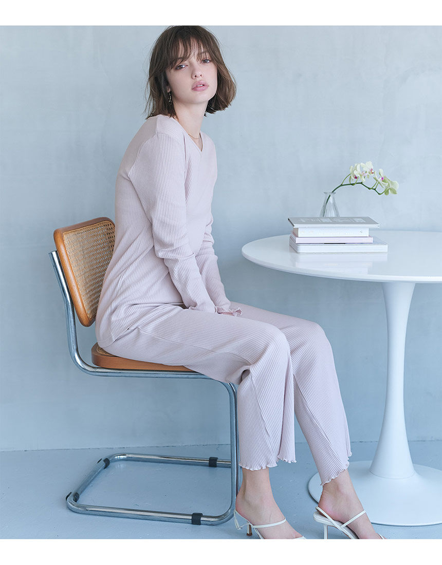 PEACH JOHN 【通年で快適】オーガニックコットンパジャマ ルーム PEACH JOHN 【通年で快適】オーガニックコットンパジャマ ルーム