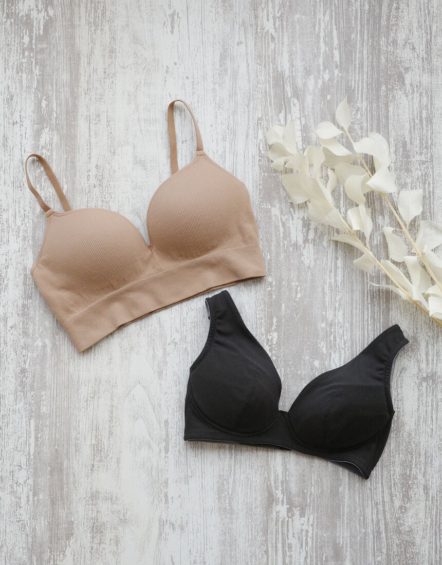 ウェブストア限定 シンプル×ラクちんノンワイヤーセット【春の特別