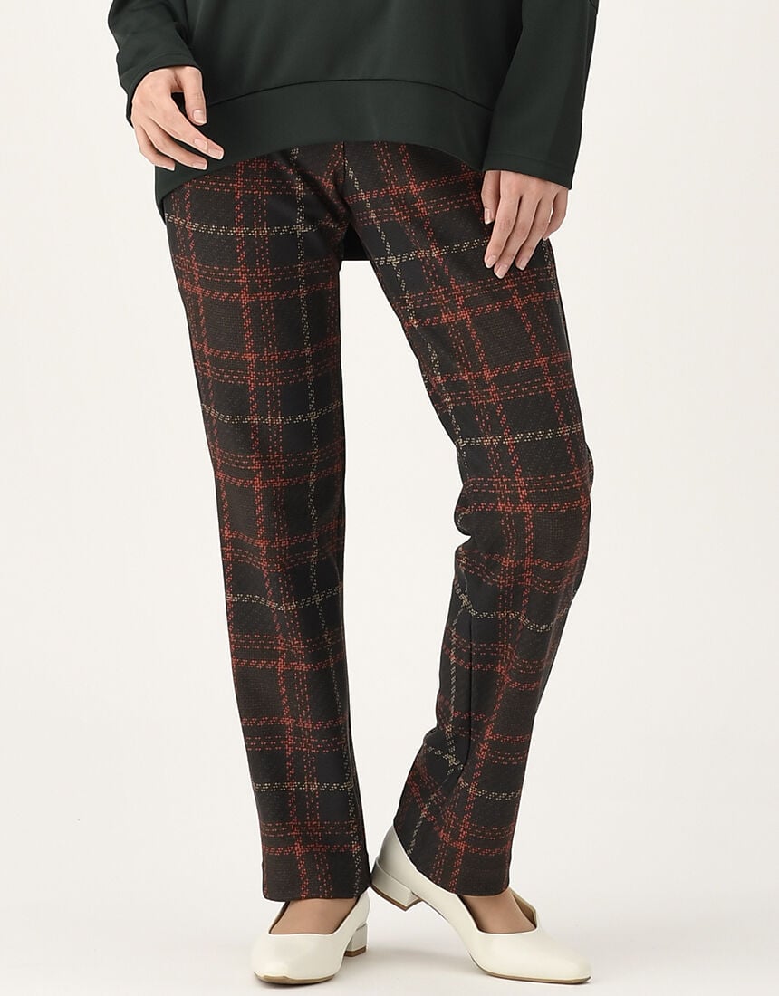 ワコール_カルソン 【あったか裏起毛】ストレートシルエット アウター