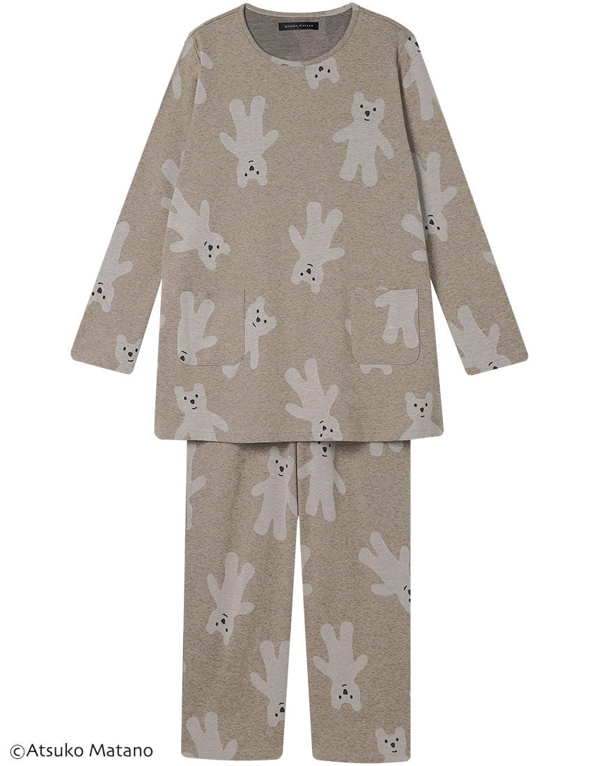 新品タグ付き ワコール パジャマ ワンピ ルームウェア 木 LL 楽天市場】【Arakawa1886】 スムースパジャマ レディース