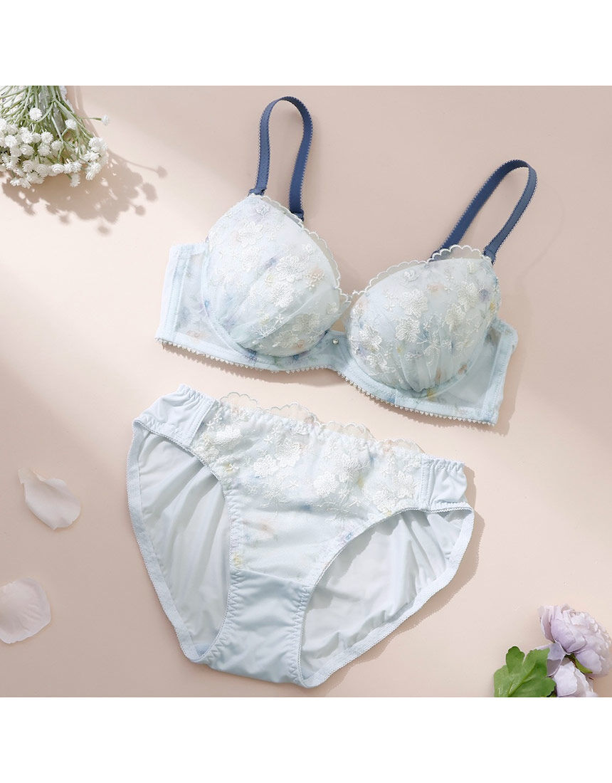 Lingè Noël ランジェノエル フェデフルール ブラ＆ショーツ