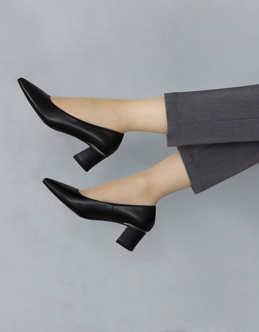 ワコール／サクセスウォーク 5cm太めヒール｜ パンプス WIN250