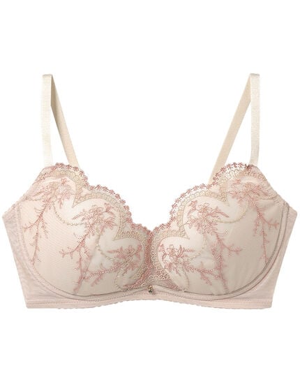 ３／４カップブラ（ノンワイヤーブラ）, , main