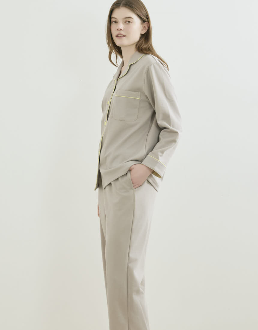 ウンナナクール 【綿混】接結パシャマ パジャマ LP6473｜ワコール直営