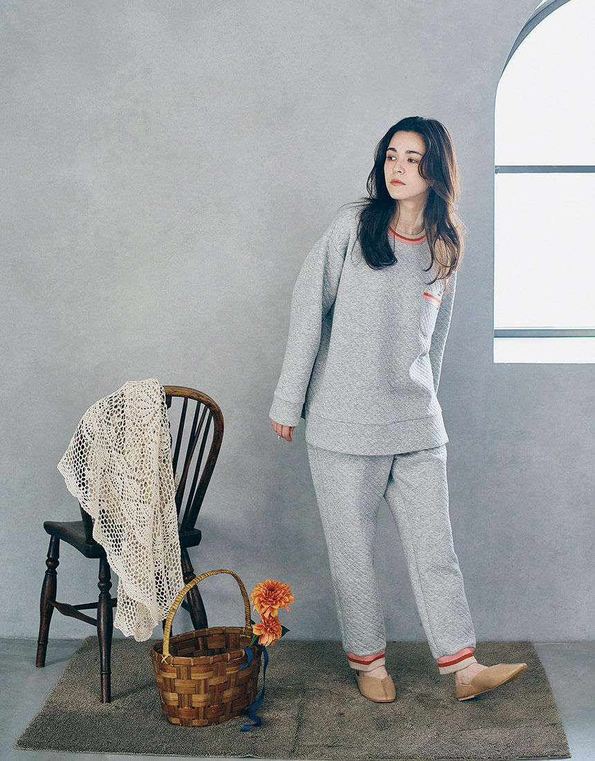 ワコール_リラックス＆スリープ 【綿混】中わた入りで、とても