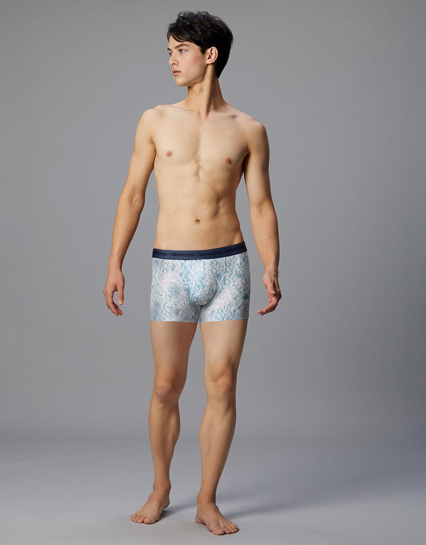 ブロス バイ ワコールメン 適度なゆとりと新体験のホールド感！【花柄