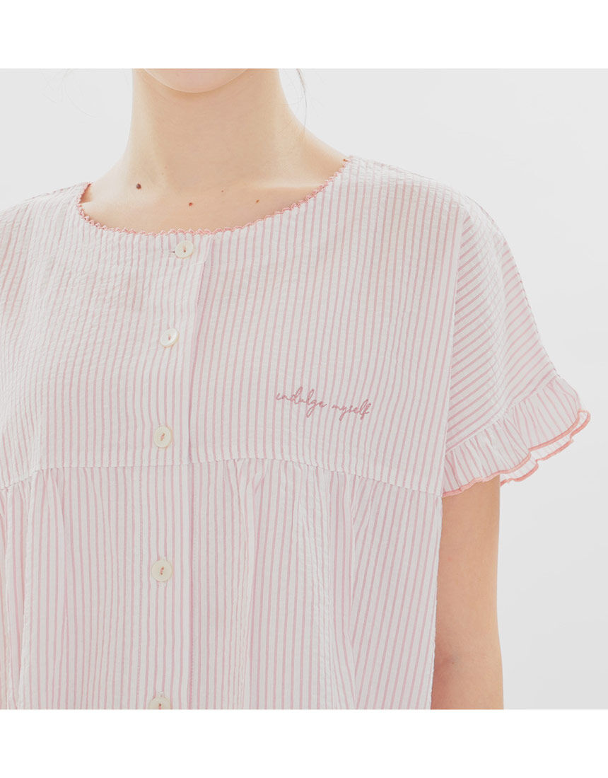 Lingè Noël ランジェノエル サッカーストライプ パジャマ NZL605