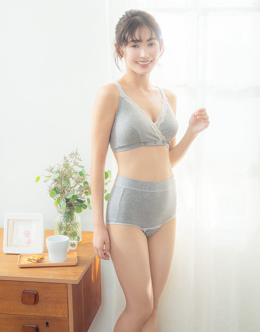 マタニティノンワイヤーブラ（産前・産後）, , hi-res
