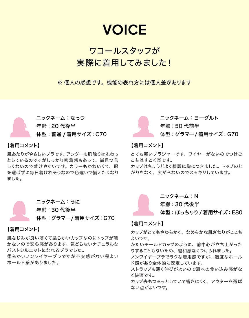 ３／４カップブラ（ノンワイヤーブラ）, , hi-res