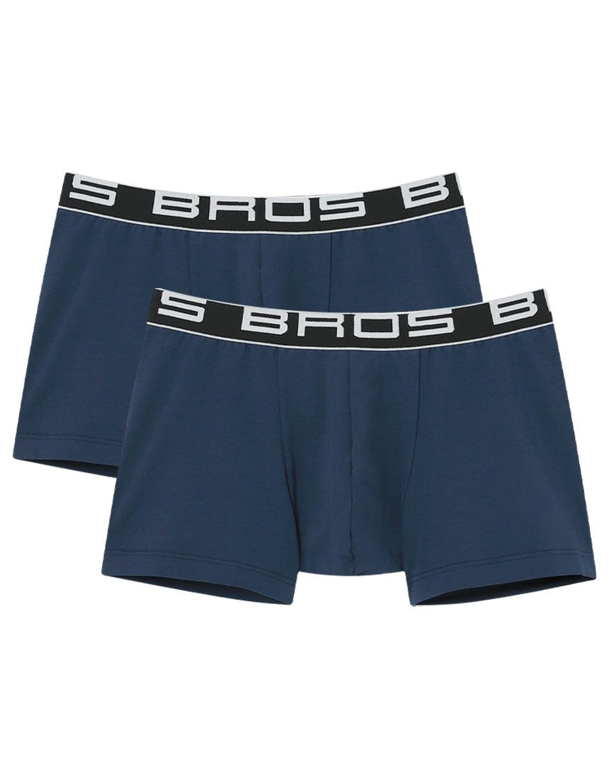 【2枚組】BROS定番のボクサーパンツ2枚セット ボクサーパンツ(前閉じ) 【2枚組】BROS定番のボクサーパンツ2枚セット ボクサーパンツ(前閉じ)