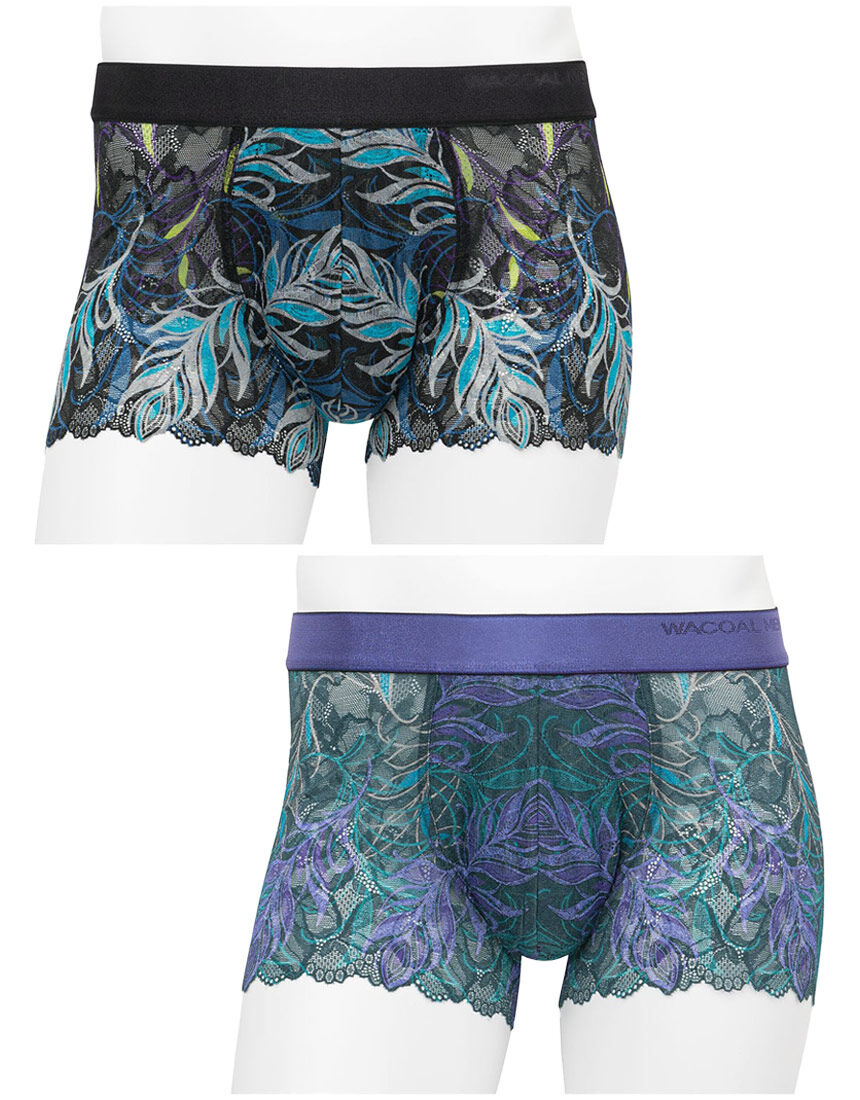 ワコールメン レースボクサー2枚セット ボクサーパンツ（前閉じ