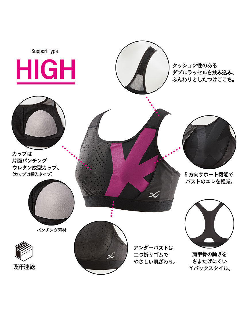 CW－X 【高木美帆選手愛用】ユレにくい｜マラソン