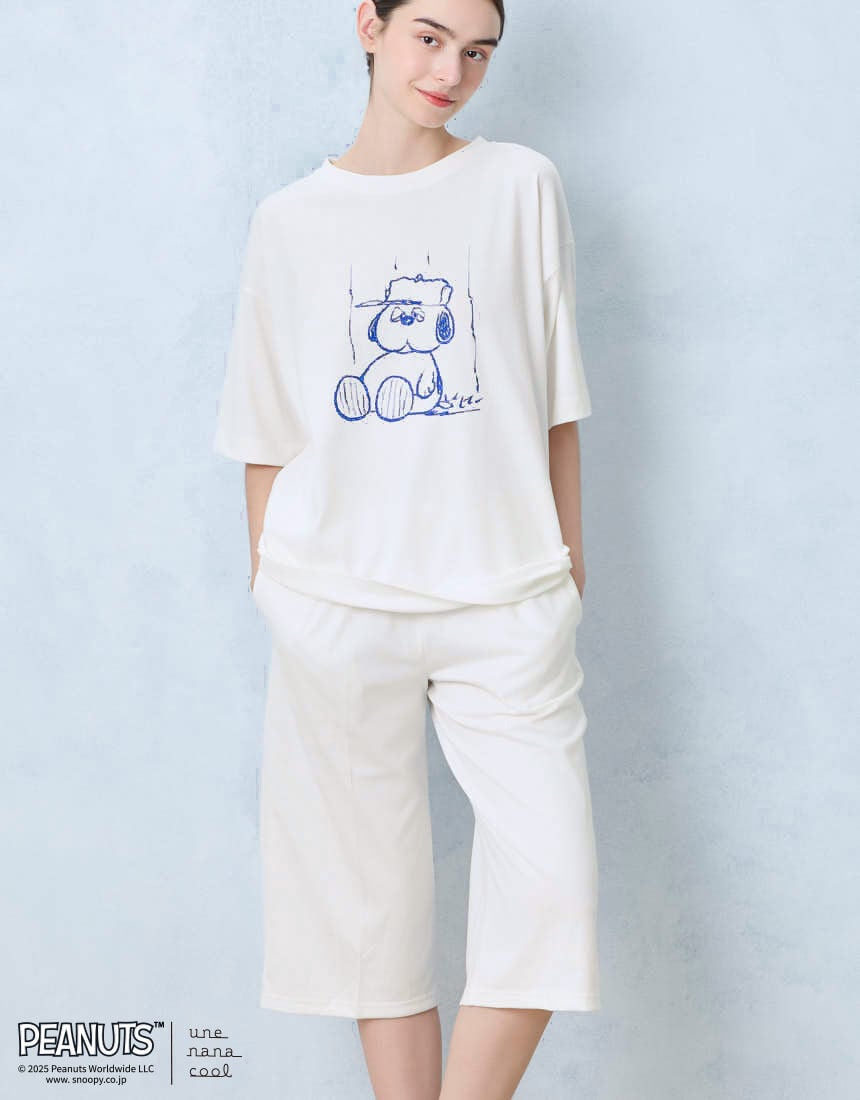 更に更に大幅に値下げ！うさとパジャマ ウンナナクール 【綿混】PEANUTS × une nana cool