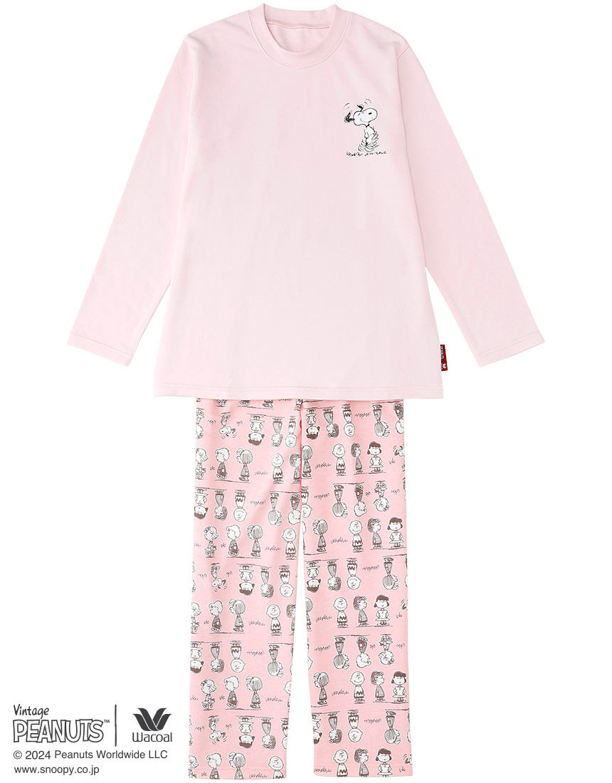 ワコール_ジュニア PEANUTS×ワコール 女児パジャマ CTR203