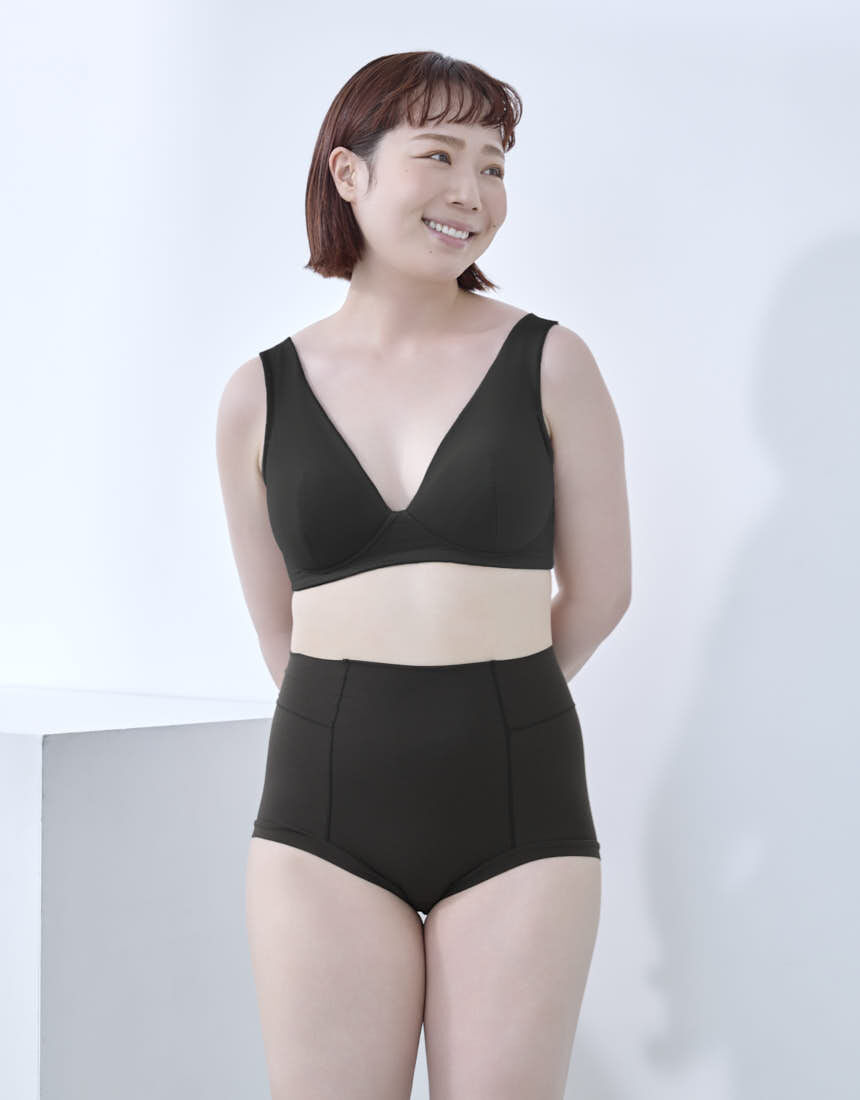 YOJOY 【ノーマルショーツ】おなかまですっぽり しめつけず