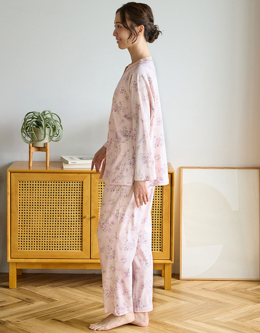 ワコール_リラックス＆スリープ 【綿100％】腕が動かしやすい