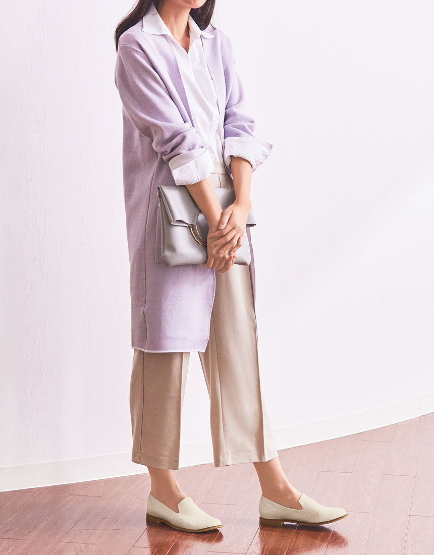 success walk ワコール　茶のレザーアンクルブーツ WACOAL success walk (Women) / ワコール サクセスウォーク TOP