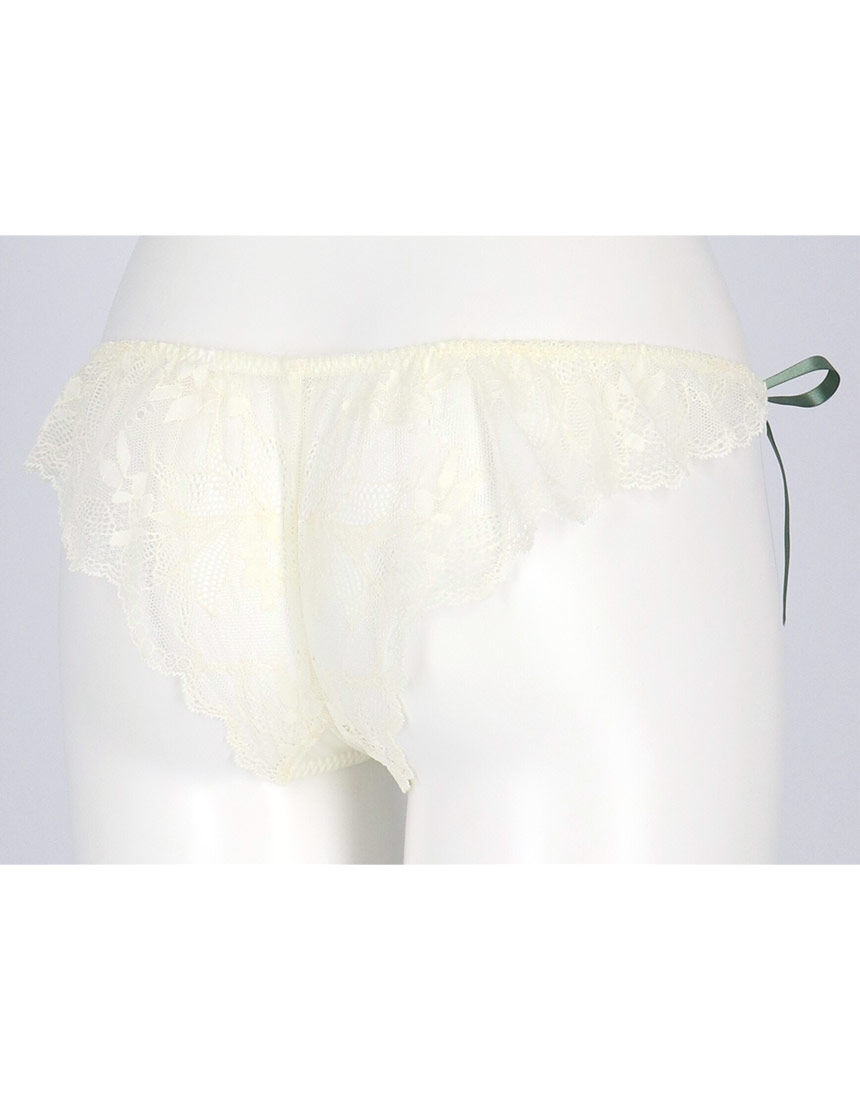 ウンナナクール 【箔プリントレースがキラキラ】リボンソング Tバック