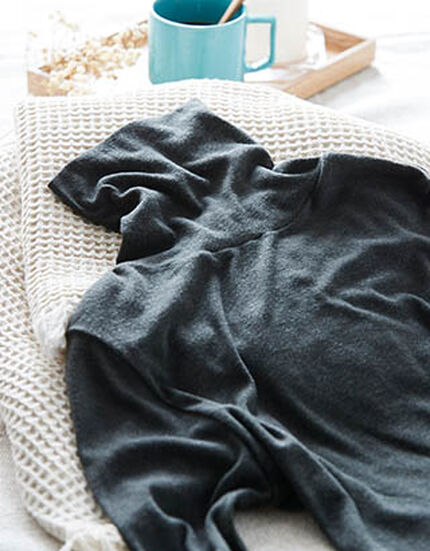 【吸湿発熱】ナナシャツ　あったかふわふわ