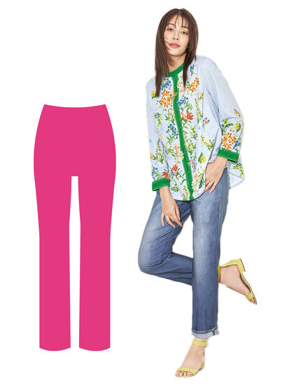 ストレートシルエット