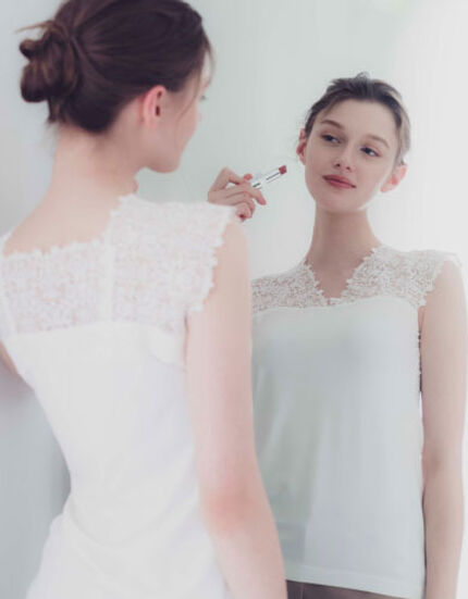 Ｗフロントキャミソール