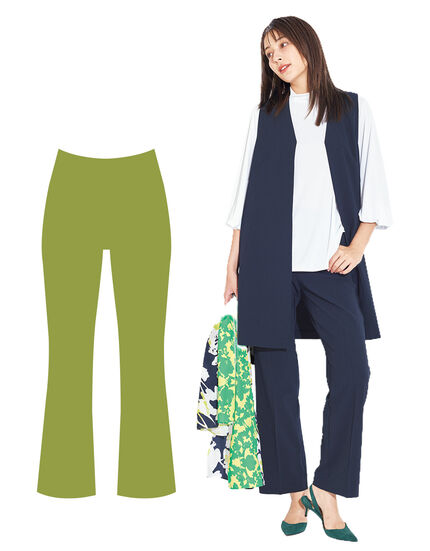 フレアーシルエット