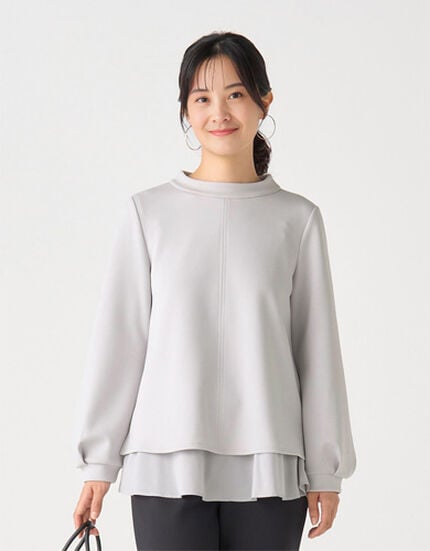 きれいに見せてラクなトップス