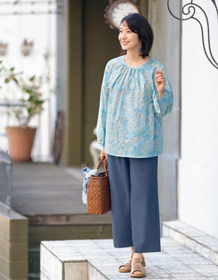 さわやかなブルー系が主役の清涼な夏　１