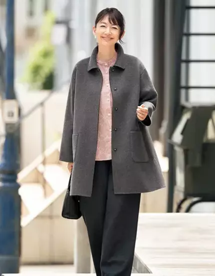 ほのかな甘さにときめく大人の上品カジュアル　１