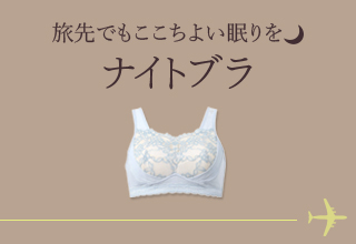 お出かけアイテム特集・ナイトブラ