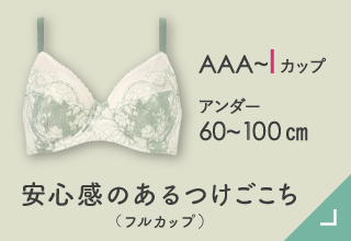 マイサイズコレクション ブラ選び・安定感のあるつけごこち