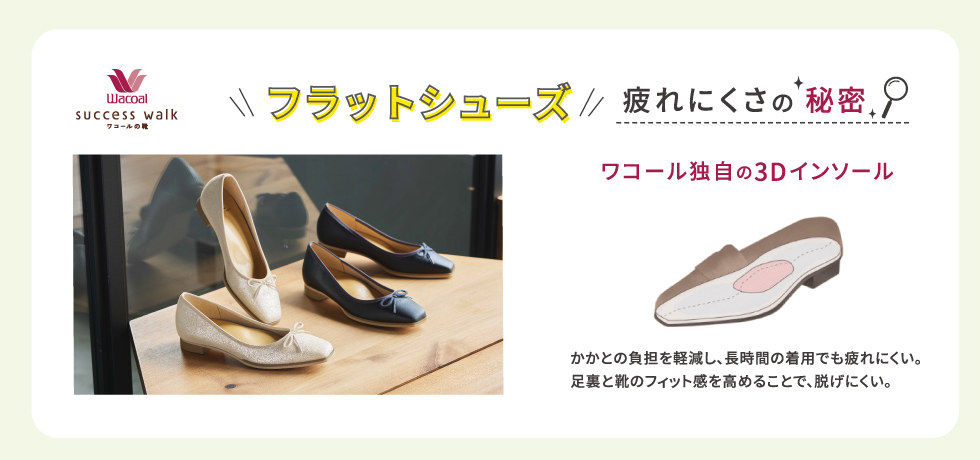 フラットシューズ