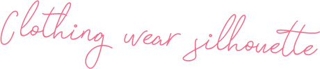Clothing wear silhouette