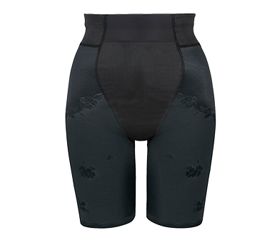 ウイング【ハミデンヌ】おなかすっきりサポート ガードル（ロング丈） KQ2785 BL