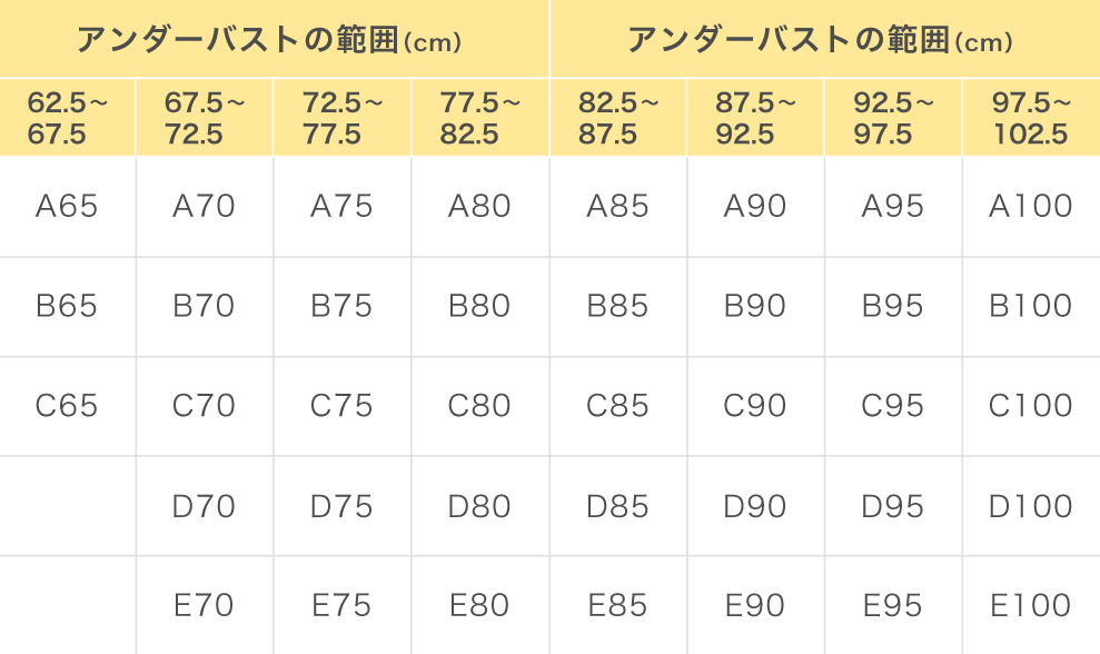 サイズ表サイズ表が通販できますサイズ表