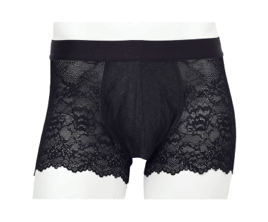 ワコールメン さらっと快適でムレを軽減／通気性のよいレース素材【レースボクサー】 WT3822 OB