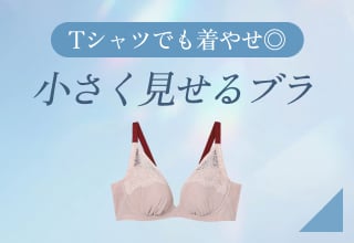 夏ブラ特集・小さく見せるブラ